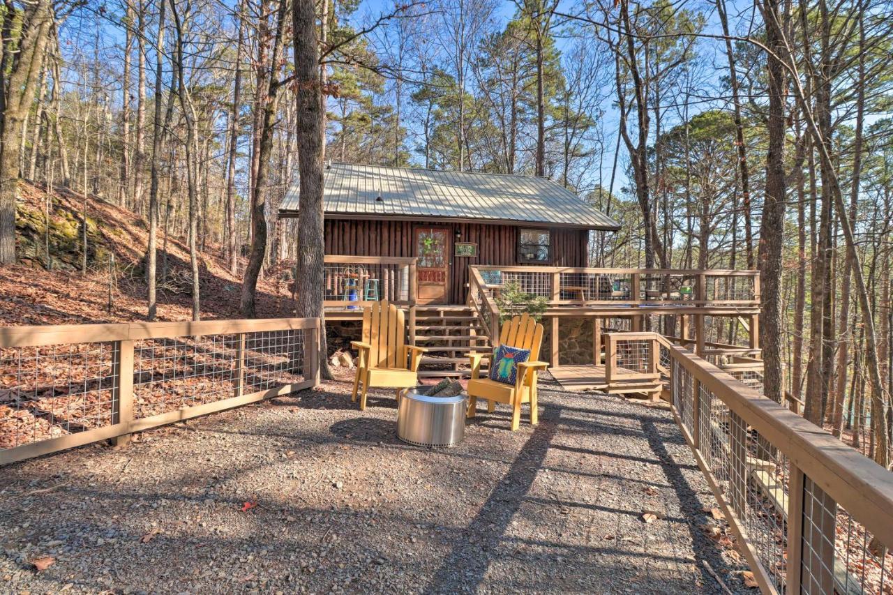 Scenic Greers Ferry Cabin With Deck And Fire Pit! Heber Springs Zewnętrze zdjęcie