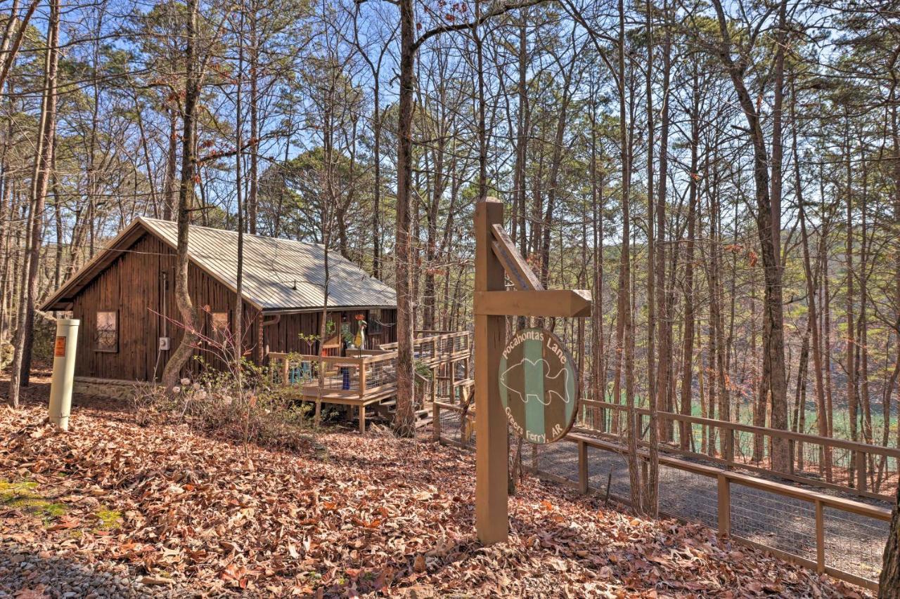 Scenic Greers Ferry Cabin With Deck And Fire Pit! Heber Springs Zewnętrze zdjęcie